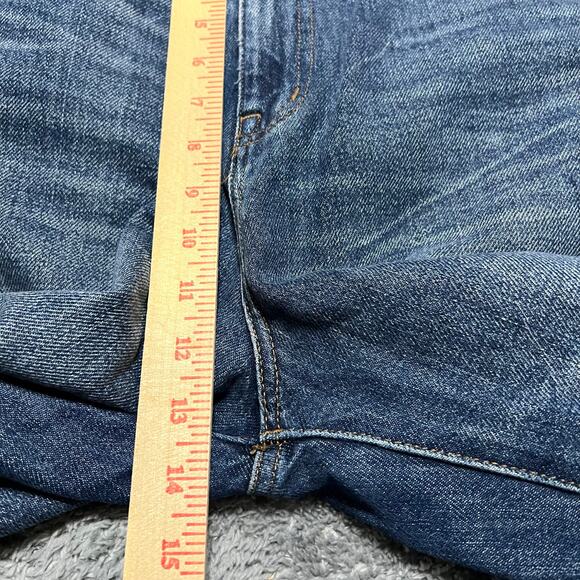 Madewell Jeans Womens 28 Mom High Rise Ankle Blue Denim Pants - Picture 10 of 11